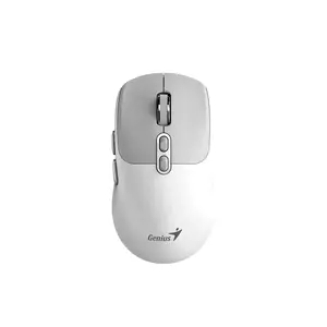 Wireless mouse Genius NX-8080S BT Grey White — Bluetooth, model 31030042401