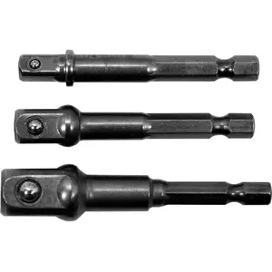Screwdriver bit holder YATO YT-04685, steel, 25.4 / 4 mm (1/4"), set of 3