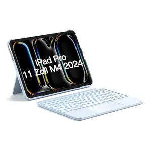 Inateck KB04122 QWERTZ Bluetooth tastatūra ar skārienpaliktni Zila