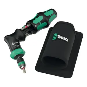 Multi-bit screwdriver Wera Kraftform Kompakt Pistol RA-R 1 7 pcs