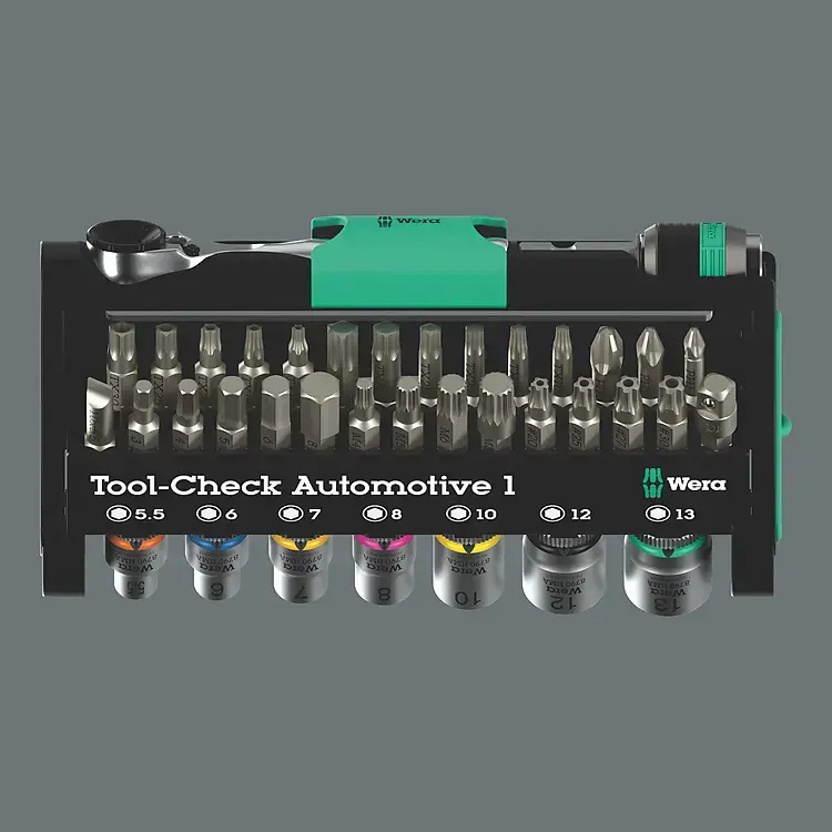 Wera Tool-Check Automotive 1 Ratchet Set Photo 2