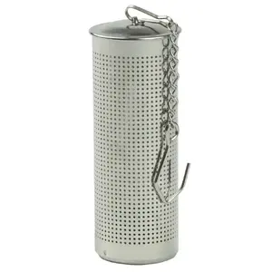 Tea strainer Prymus-AGD PL45SILE6 6.5 cm with handle, stainless steel, chain and hook