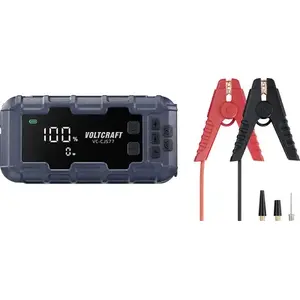 Jump starter Voltcraft VC-CJS77 600A 12V with USB socket and 2 outputs