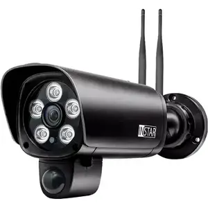 IP kamera Instar IN-9808 4K melna ar nakts redzamību un kustības noteikšanu