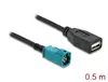 DELOCK 90702 kabelis HSD Z uz USB A 0,5 m Photo 2
