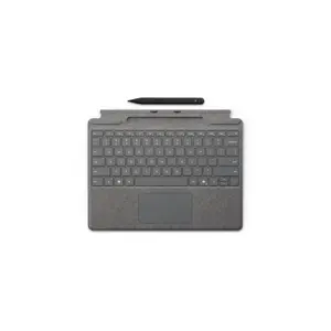 Microsoft Surface Pro Keyboard with Slim Pen AZERTY French Platinum