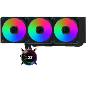 All-in-one liquid cooler Lian Li GA II Hydroshift II LCD-C 360CL 12 cm Black