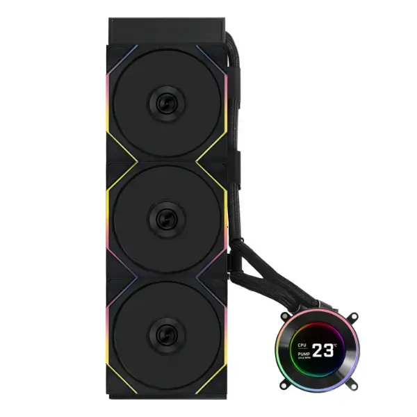 Visi vienā šķidruma dzesētājs Lian Li GA II Hydroshift II LCD-C Photo 2