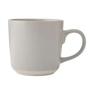 Ceramic mug La Cafetiere GB40LCMUGLAT 350 ml, latte color, microwave- and dishwasher-safe