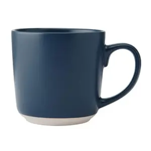 Ceramic mug La Cafetiere GB40LCMUGNVY 350 ml, blue, microwave- and dishwasher-safe
