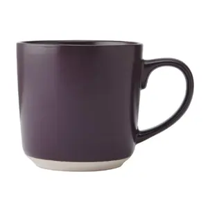 Ceramic mug La Cafetiere GB40LCMUGPUR 350 ml, violet, microwave and dishwasher safe