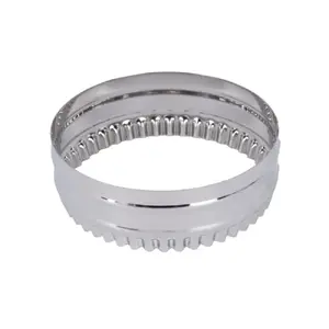Pastry cutters KitchenCraft GB40KCPASTRY6SS — stainless steel, set of 6 round double-sided cutters