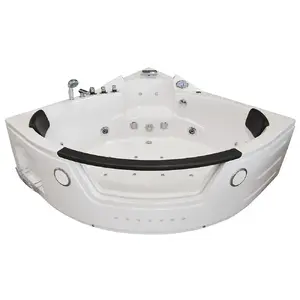 Гидромассажная ванна AMUE AMO-10632 XL белая 157x157 см, угловая массажная ванна