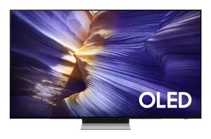 Samsung 48 Inch OLED S90F 4K Ultra HD Smart TV 2025 Vision AI Flat Screen Black DVB-T2 C S2 Wi-Fi Ethernet Motion Xcelerator