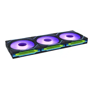 Комплект СЖО (AIO) Lian Li Uni Fan SL-INF WIRELESS 120, вентилятор 120 мм, FDB, 12 В, чёрный