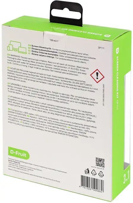 Screen cleaning kit D-Fruit DF111 — 100 ml Photo 6