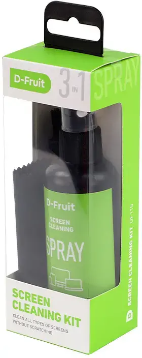Ekrānu tīrīšanas komplekts D-Fruit DF115 100 ml Photo 5