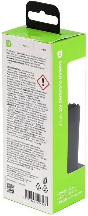 Ekrānu tīrīšanas komplekts D-Fruit DF115 100 ml Photo 6