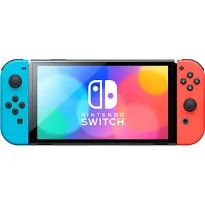 Игровая приставка NINTENDO Switch OLED, OLED‑дисплей 7", 64 ГБ памяти, Wi‑Fi, Bluetooth, аккумулятор 4310 мА·ч