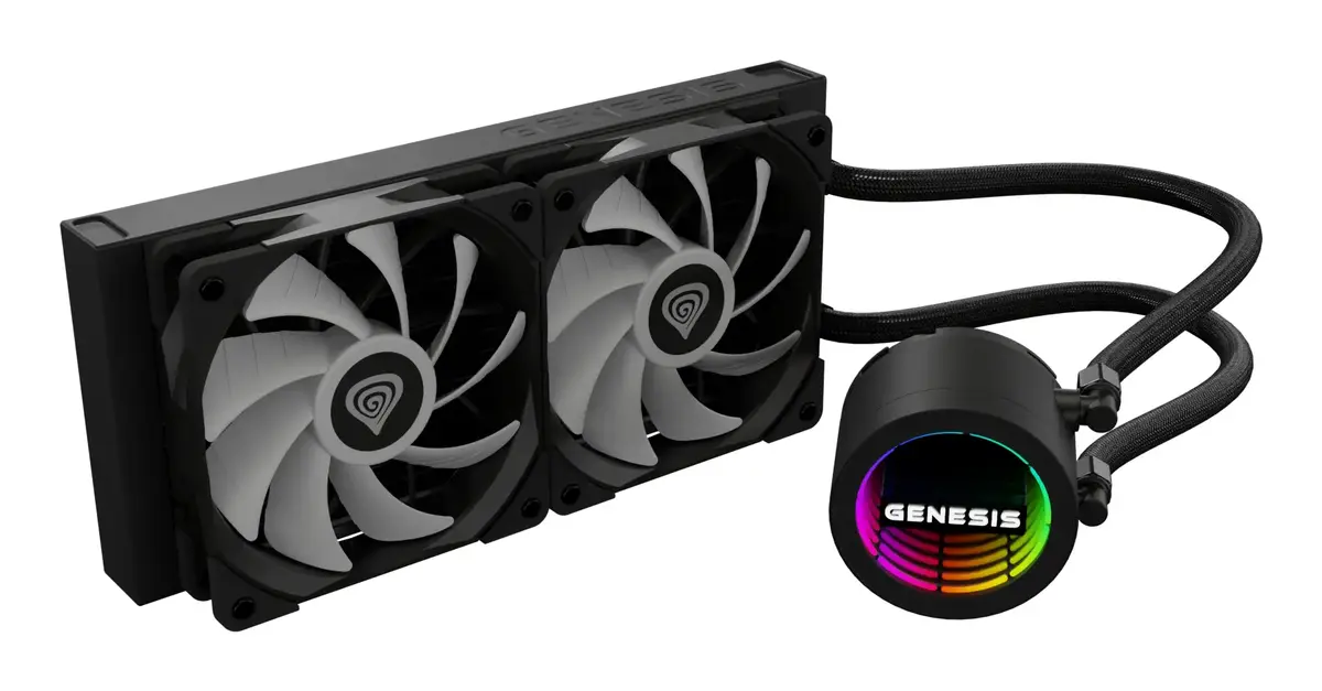 Liquid cooling kit genesis NLG-2319 — AIO CPU cooler Photo 2