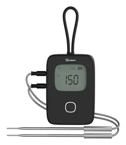 Food thermometer Sonoff BMT01 digital 0–300 °C, AAA battery, black, dimensions 104.6×71.4×19.2 mm