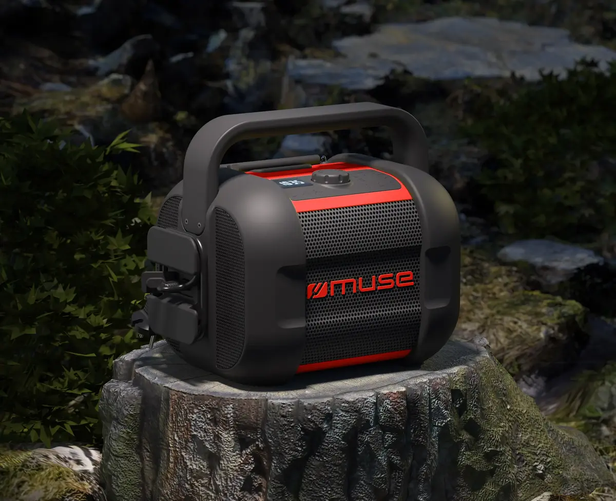 Muse M-968 BTR Bluetooth radio — 40 W Photo 3