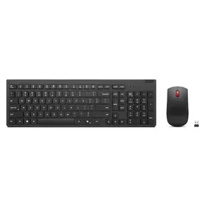 Wireless Keyboard and Mouse Combo Lenovo Essential 2.4 GHz — Full-size Russian/Cyrillic Keyboard, Optical Ambidextrous Mouse