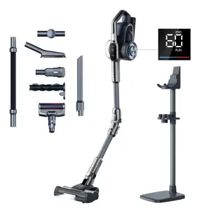Вертикальный пылесос Jimmy H11 Pro — аккумуляторный 700 Вт, безмешковый циклон 0.6 л, серый