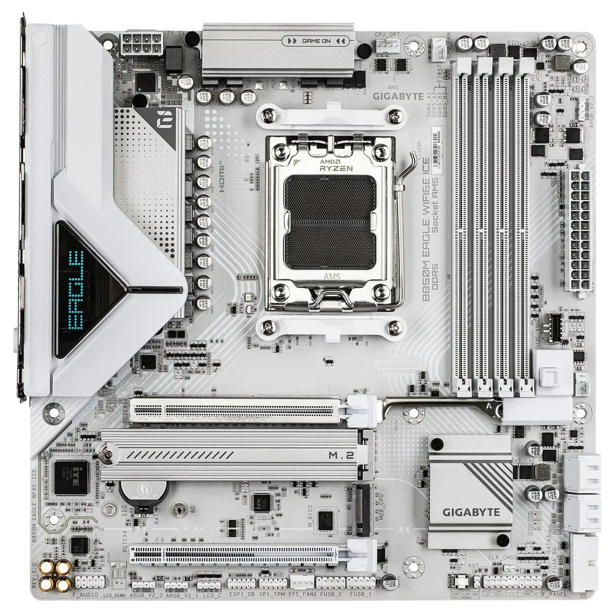 Материнская плата GIGABYTE B850M EAGLE WIFI6E ICE, B850M Photo 2