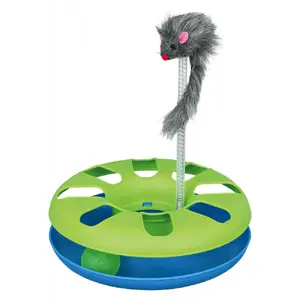 Игрушка для кошек Trixie Crazy Circle Пластик Синий Зелёный 24 см 290 мм