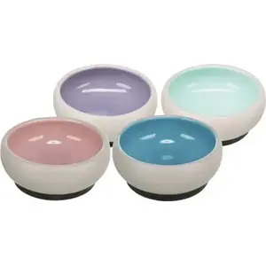 Миска для животных Trixie 109934 керамическая с резиновым основанием 0,3 л, 11 см