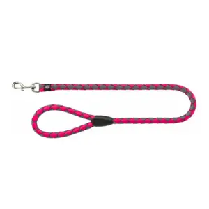 Standard lead Trixie Cavo Leash Fuchsia Graphite 1m 1.2cm