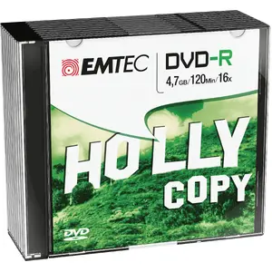 DVD-R Emtec ECOVR471016SL 4.7 GB 16x 10 pcs