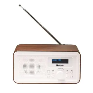 Radio DENVER DAB-30DW DAB/FM tabletop radio with dark wood finish