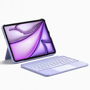 Inateck KB04122 QWERTZ Bluetooth tastatūra ar skārienpaliktni Violeta