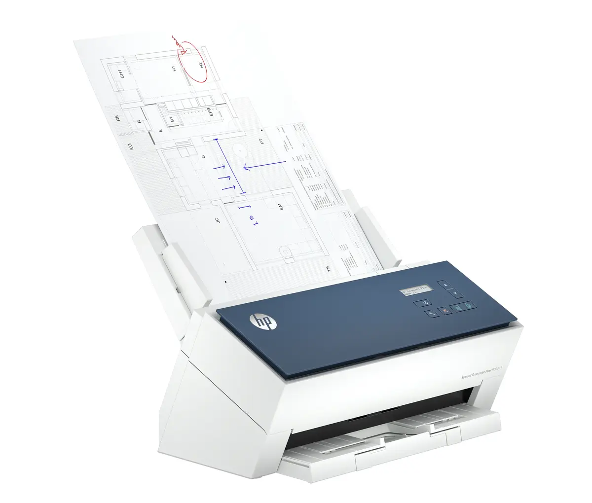 HP ScanJet Enterprise Flow 9000 s1 ADF Skeneris Photo 5