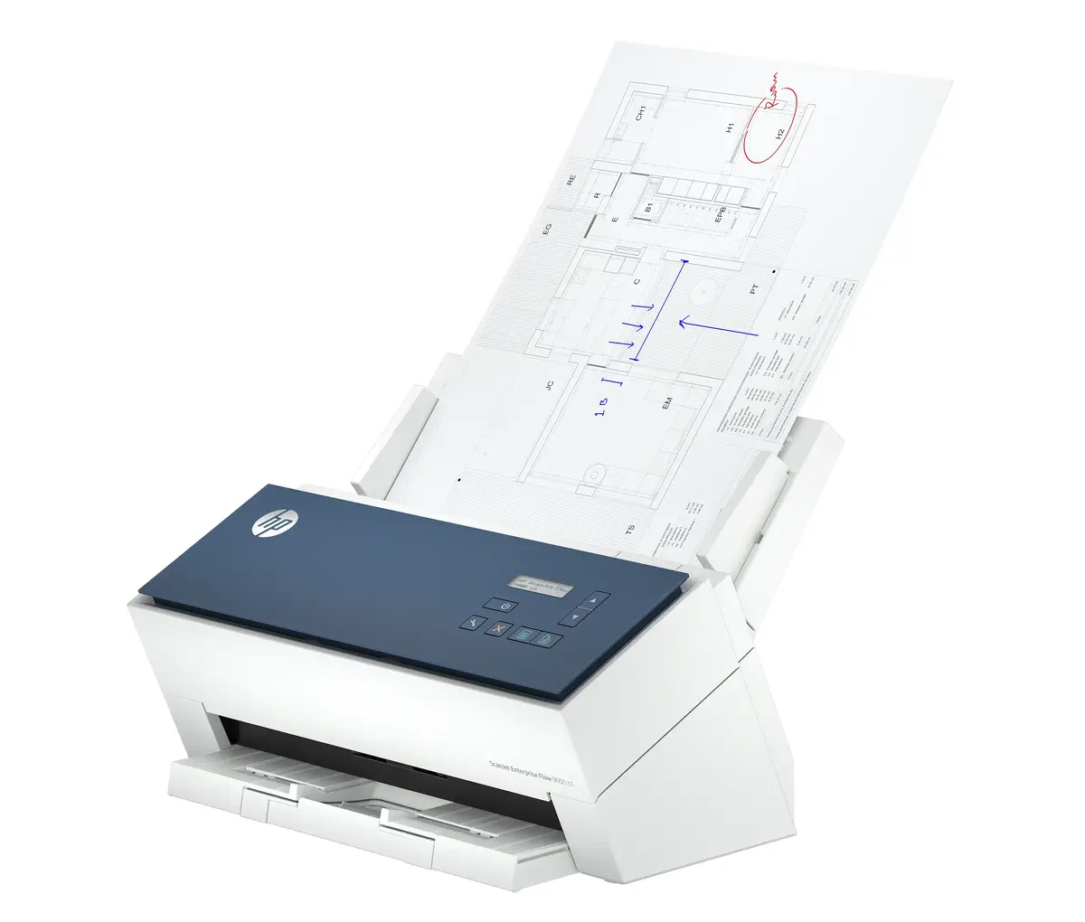 HP ScanJet Enterprise Flow 9000 s1 ADF Skeneris Photo 6