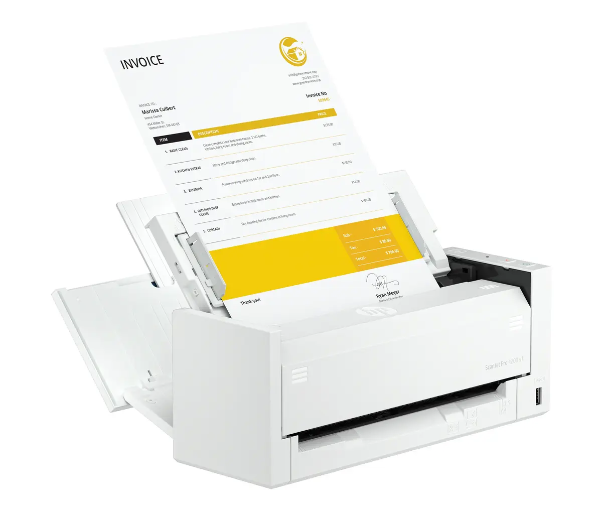 ADF skeneris HP ScanJet Pro 4200 s1 Photo 3