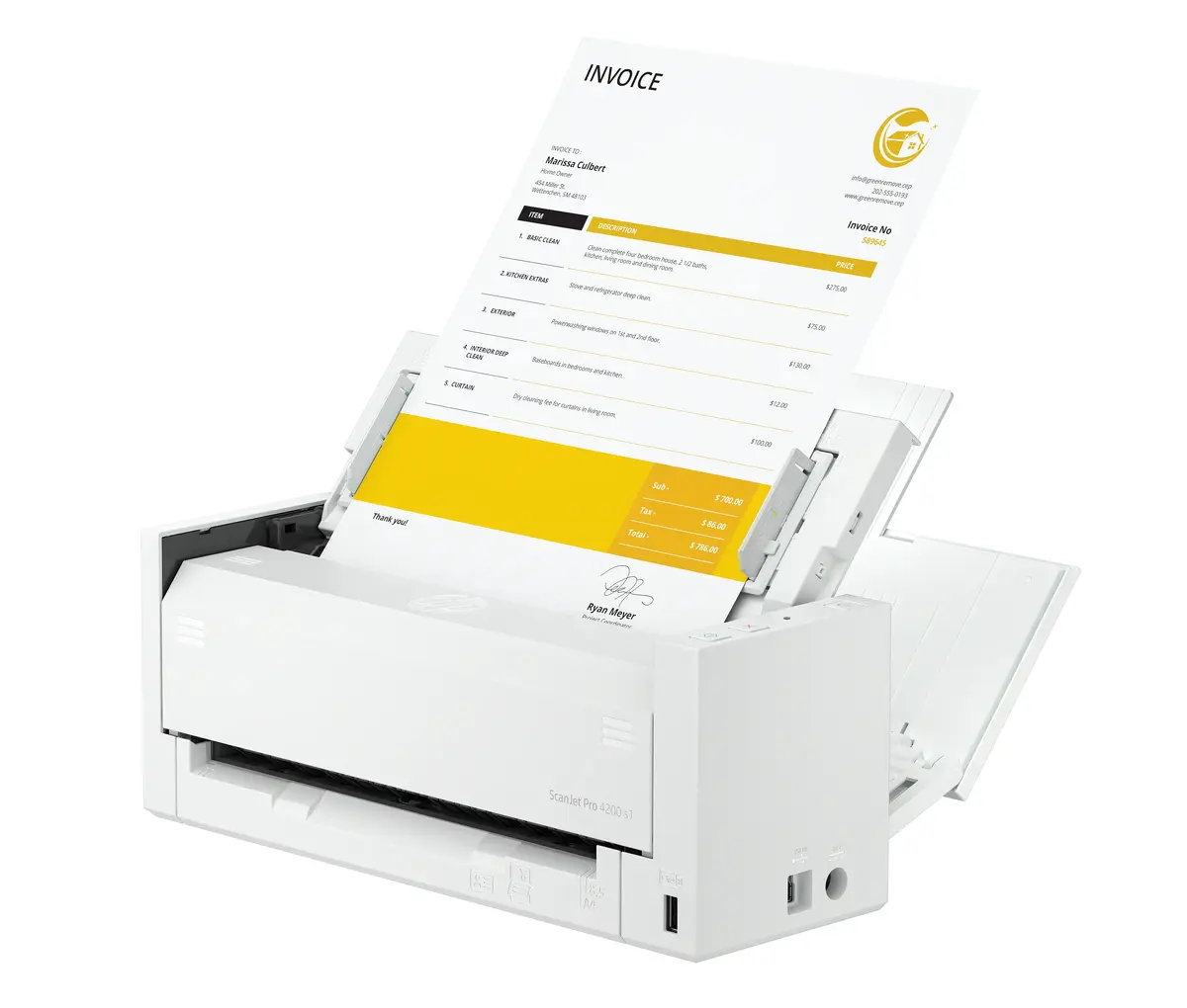 ADF skeneris HP ScanJet Pro 4200 s1 Photo 4