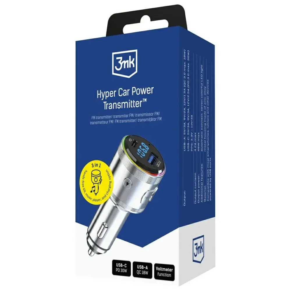 3MK Hyper Car 48W — беспроводной передатчик Photo 5