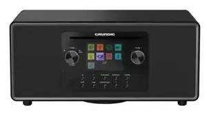 Portable Radio GRUNDIG DTR 7100 — Analog & Digital (FM, DAB, DAB+), TFT 3.2", Battery, Black, 42W RMS