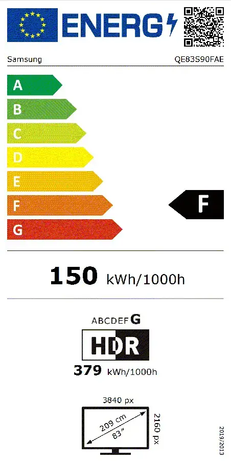 Samsung S90F QE83S90FAE 83" OLED 4K Photo 7