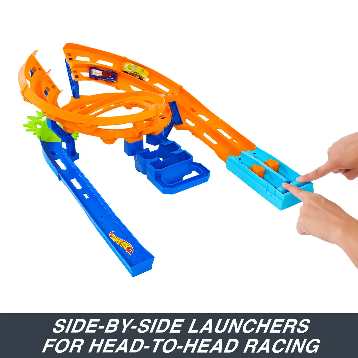 Transporta un trases komplekts Mattel Hot Wheels Action Whip Around Raceway Photo 4