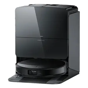 Roborock Saros 10R Bagless Black Vacuum Cleaner 0.27L Dust Capacity 180min Runtime