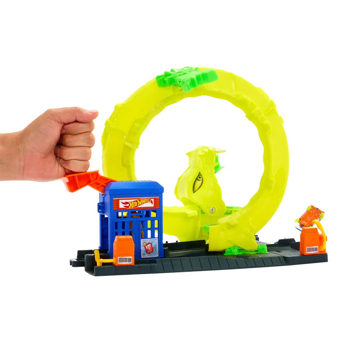 Vehicle & track set Hot Wheels City Snake Spiral Attack Photo 3
