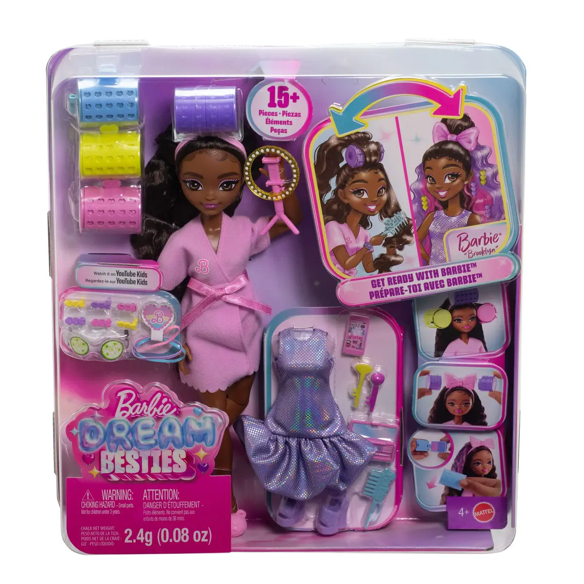MATTEL Barbie Dream Besties Brooklyn Fashion Doll lelle Photo 6