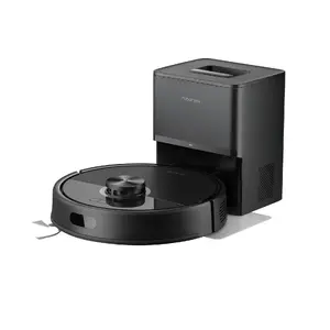 Roborock Q7 TF+ robot vacuum cleaner, bagless, wet mopping, 0.2 L dust bin, 3200 mAh battery, 150 min runtime, 65 dB, RockDock Plus charging & purification