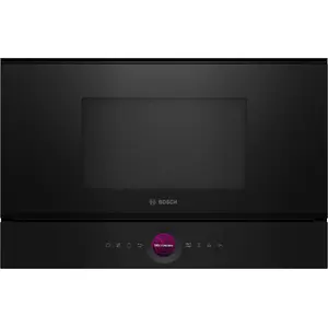 Combination microwave Bosch Serie 8 BEL7321B1, 900 W, 21 L, touch control, grill, built-in 56×30×36.2–36.5 cm