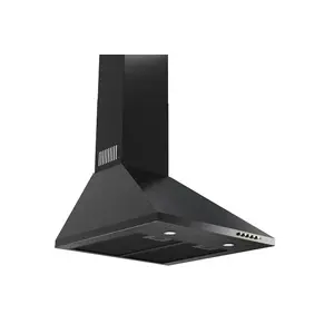 Wall-mounted kitchen hood AKPO WK-4 CLASSIC GOLD 50 — 500 mm, 500 m³/h, 3-speed, stainless steel, black/white finish