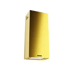 AKPO WK-9 ISLA CUBERA GOLD T800 M3 Wall-mounted Hood with 4 Speeds 685 m³/h Extraction Power LED Lighting and Stainless Steel Housing